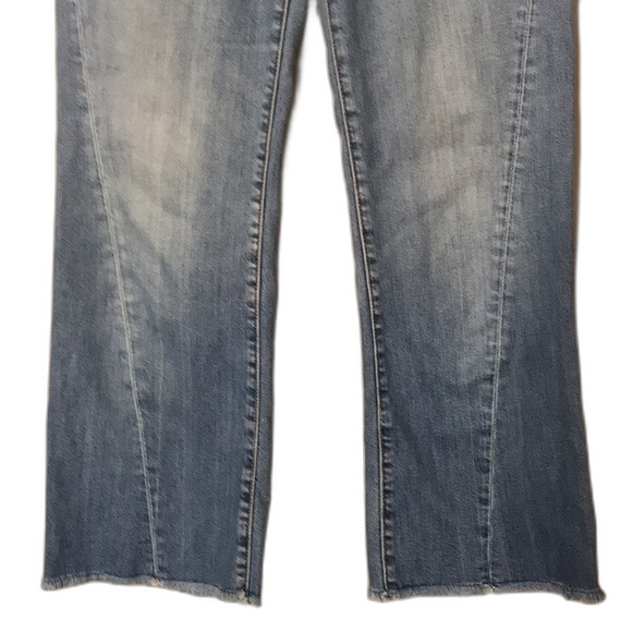 Pilcro and the letterpress ladies cropped raw hem jeans size 28 - Picture 4 of 12